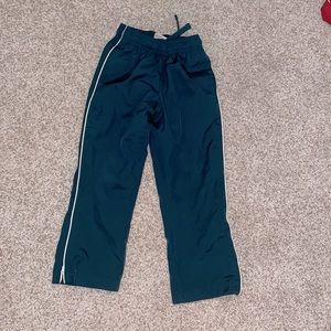 Lands’ End size 4-5 forest green athletic pants